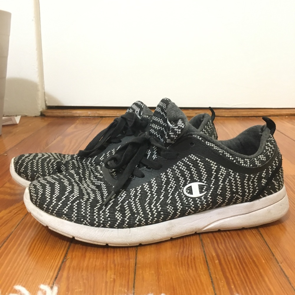 Black and White Sneakers